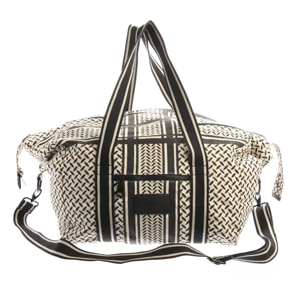 Duffle Bag in White, Cotton, Lala Berlin
