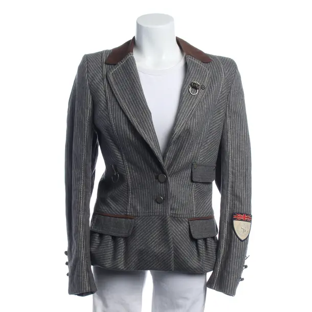 Blazer in Grau, Wolle, Sportalm
