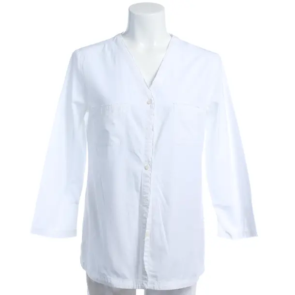 Blouse in White, Cotton, Max Mara