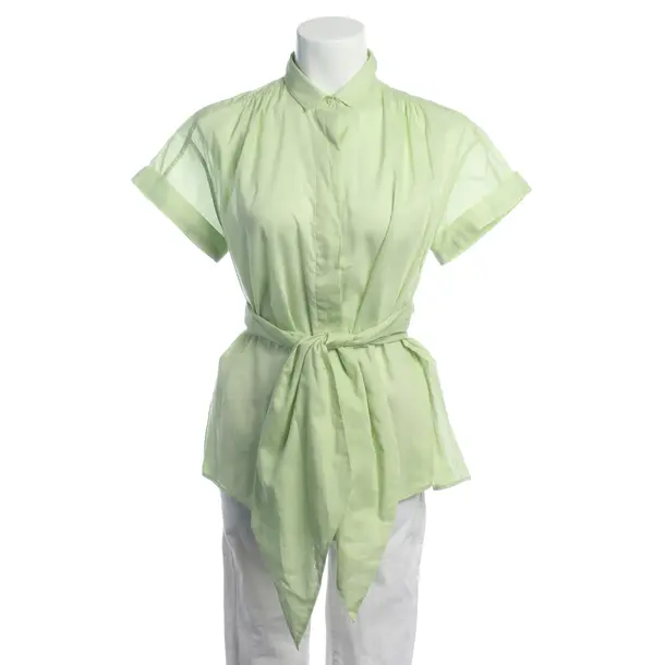 Blouse in Green, Cotton, Windsor