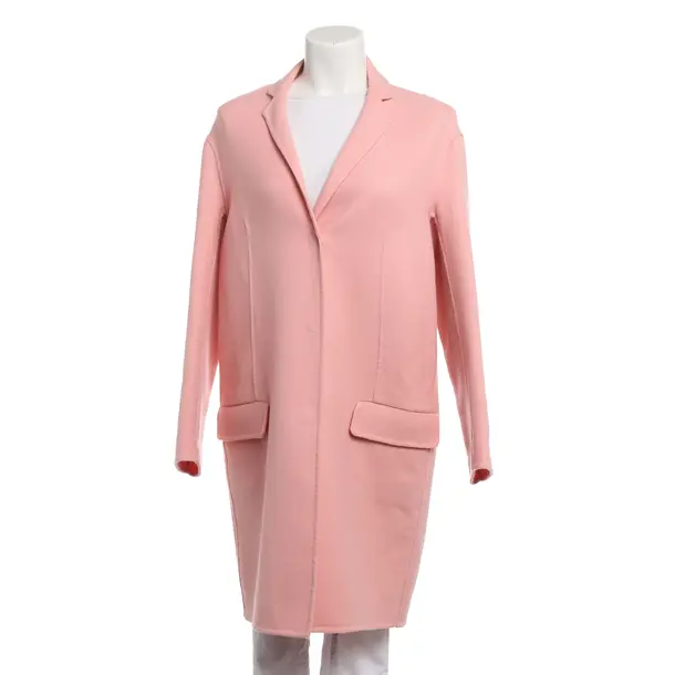 Mid-Season Coat, in Pink, Wool, Odeeh