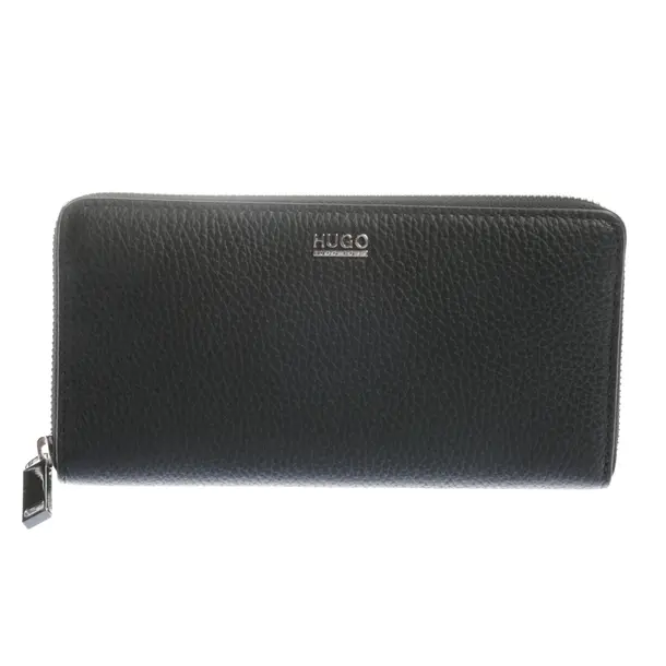 Geldbörse in Schwarz, Leder, Hugo Boss