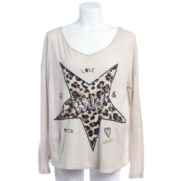 Long Sleeve Shirt in Multicolored, Cotton, Grace