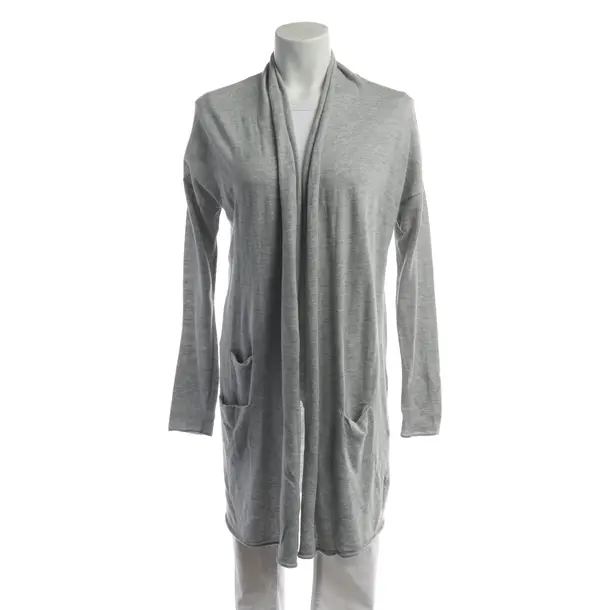 Strickjacke in Grau, Wolle, Marc Cain