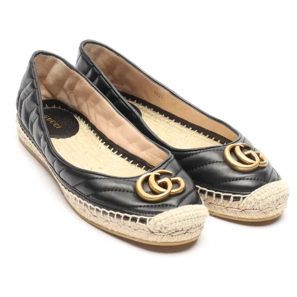 Espadrilles in Black, , Gucci