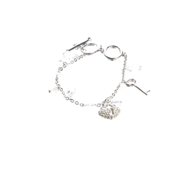 Bracelet in Metallic, Metal (metallic, metallized), Swarovski