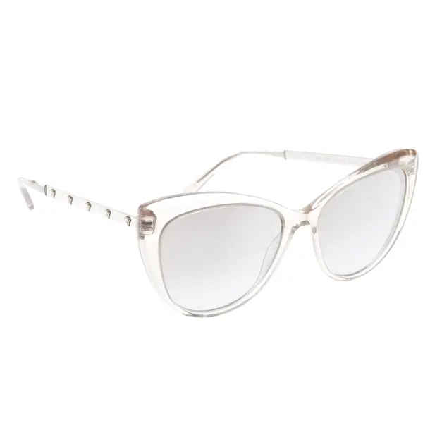 Sonnenbrille in Weiß, Kunststoff / Metall, Versace
