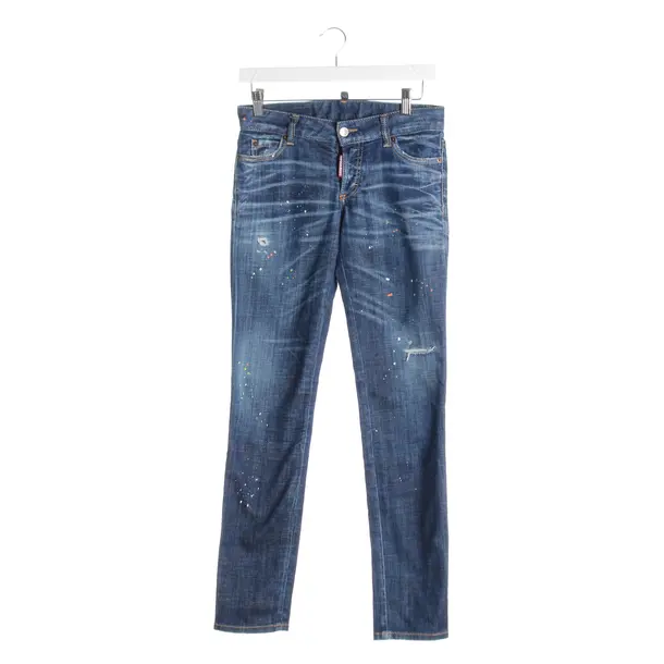 Jeans Slim Fit in Blau, Baumwolle, Dsquared