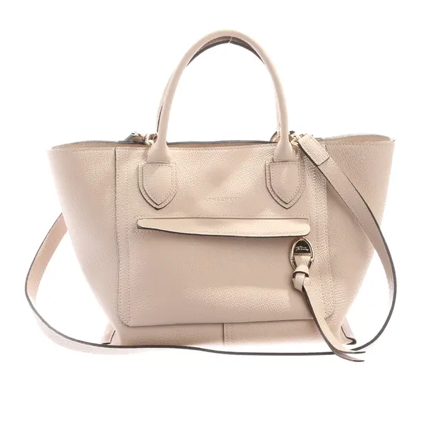 Handbag in Pink, Leather, Longchamp