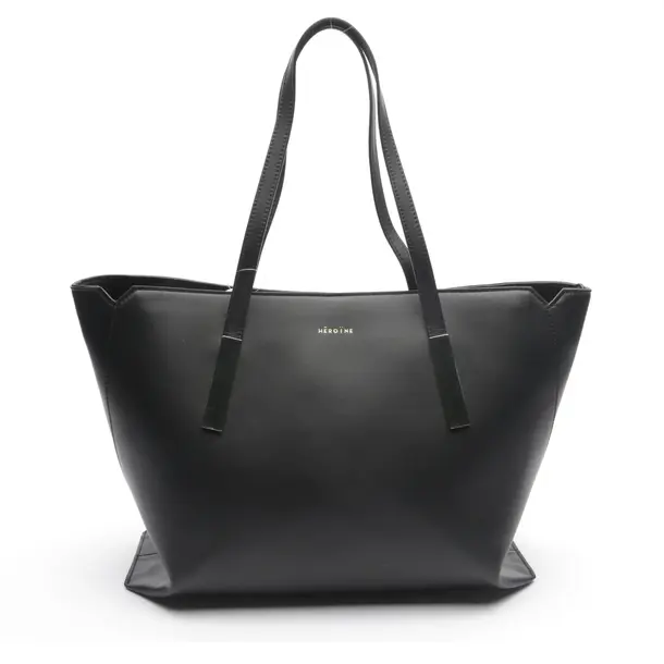 Schultertasche in Schwarz, Leder, Maison Hēroïne