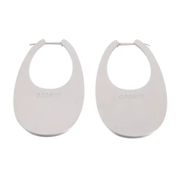 Earrings in Metallic, Metal (metallic, metallized), Coperni