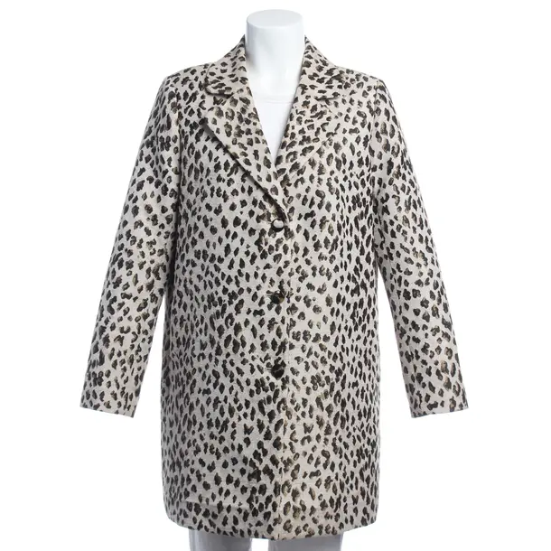 Mid-Season Coat in White, Polyester, Steffen Schraut