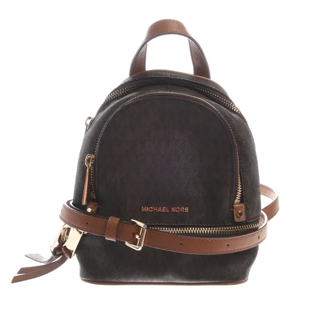Rucksack in Braun, Leder, Michael Kors