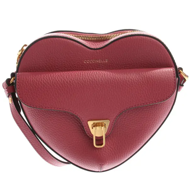 Umhängetasche in Rosa, Leder, Coccinelle