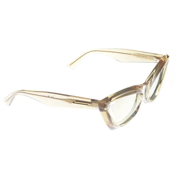 Sonnenbrille in Metallic, Kunststoff, Bottega Veneta