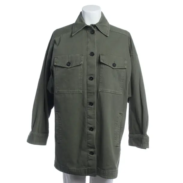 Jeansjacke in Grün, Baumwolle, Drykorn