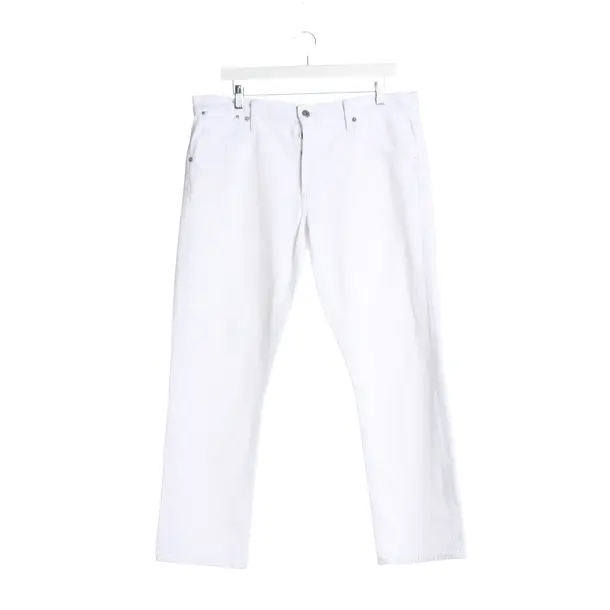 Jeans Straight Fit in Weiß, Baumwolle, Citizens of Humanity