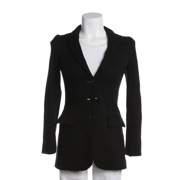 Blazer in Black, Wool, Marc Cain