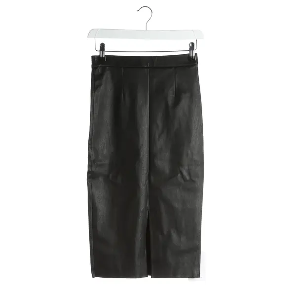 Skirt in Black, Leather, Stouls