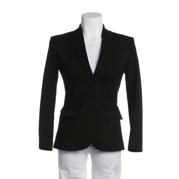 Blazer in Schwarz, Viskose, Strenesse