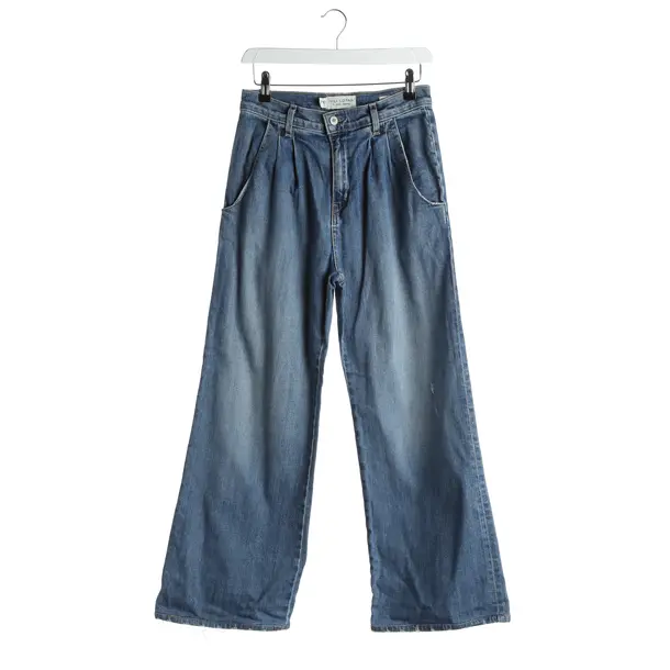 Straight Fit Jeans in Blue, Cotton, Nili Lotan