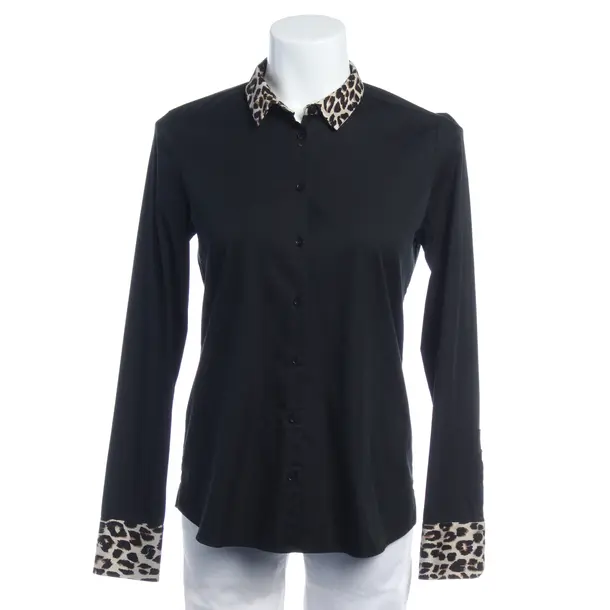 Blouse in Black, Cotton, Van Laack