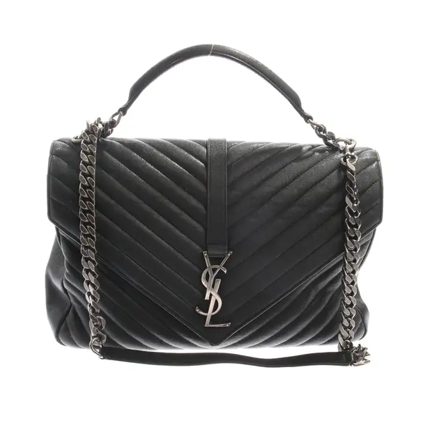 Handbag in Black, Leather, Saint Laurent