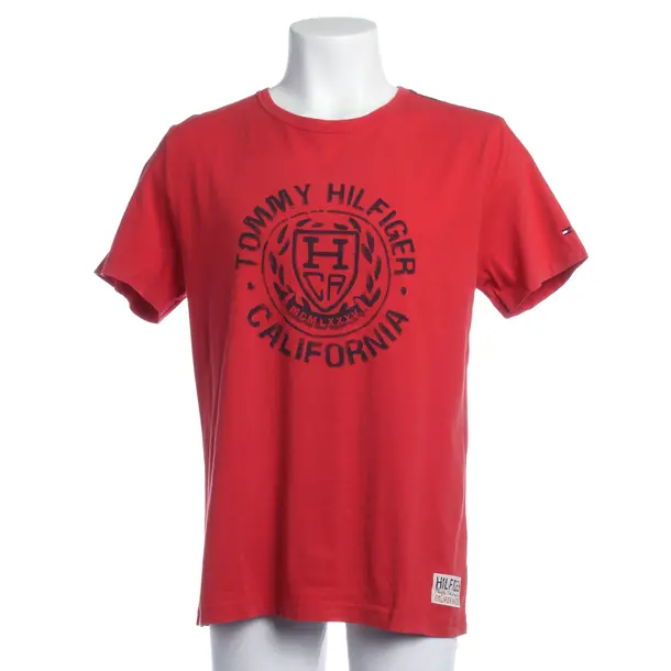 T-Shirt in Red, Cotton, Tommy Hilfiger