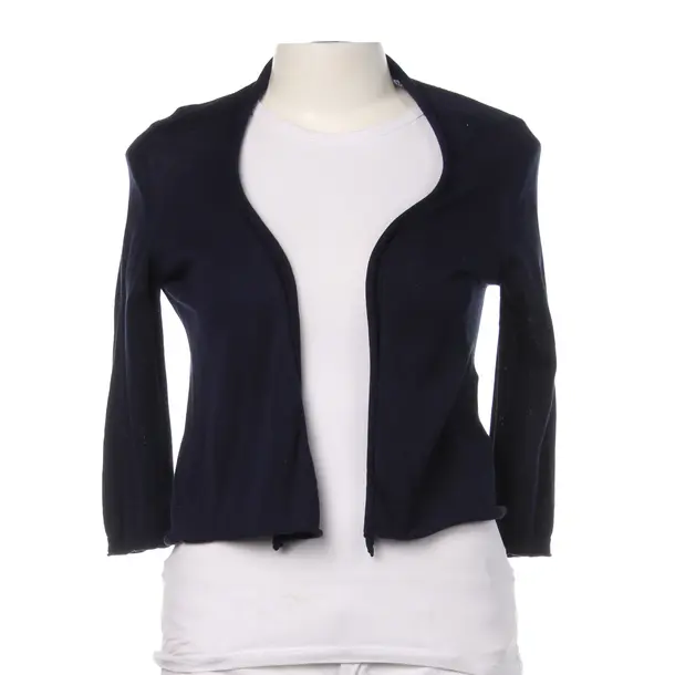 Strickjacke in Blau, Baumwolle, Marc Cain