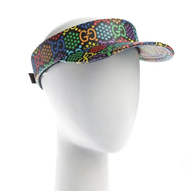 Sun Visor in Multicolored, Polyester, Gucci