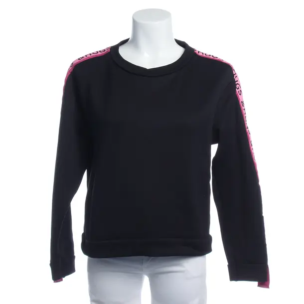 Sweatshirt in Schwarz, Polyamid, Mrs & Hugs