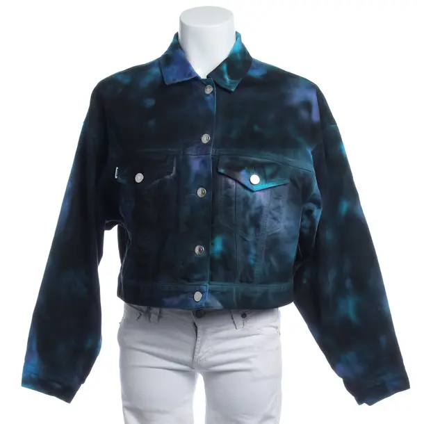 Denim Jacket in Multicolored, Cotton, MSGM