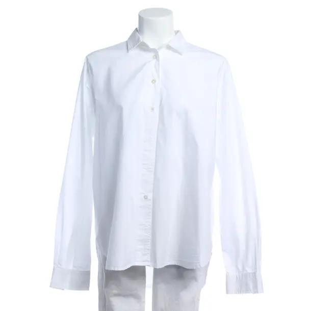 Blouse in White, Cotton, Frankie Shop