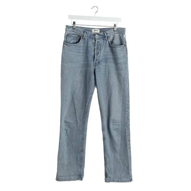 Straight Fit Jeans in Blue, Cotton, Agolde
