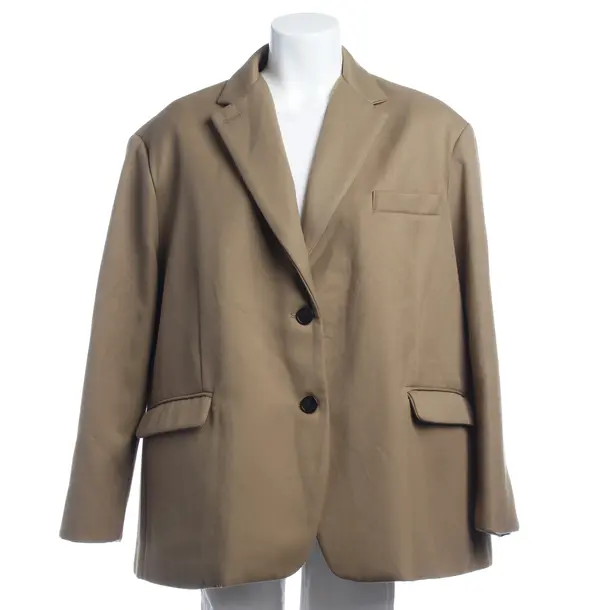 Blazer in White, Polyester, Frankie Shop