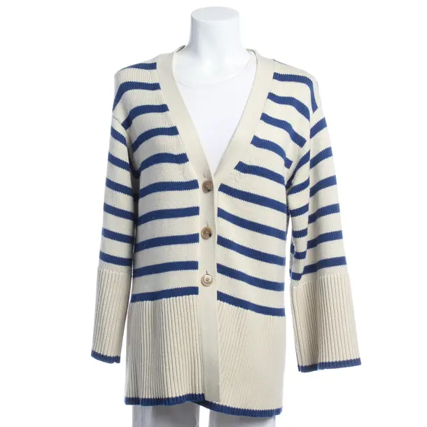 Cardigan in Blue, Wool, Totême