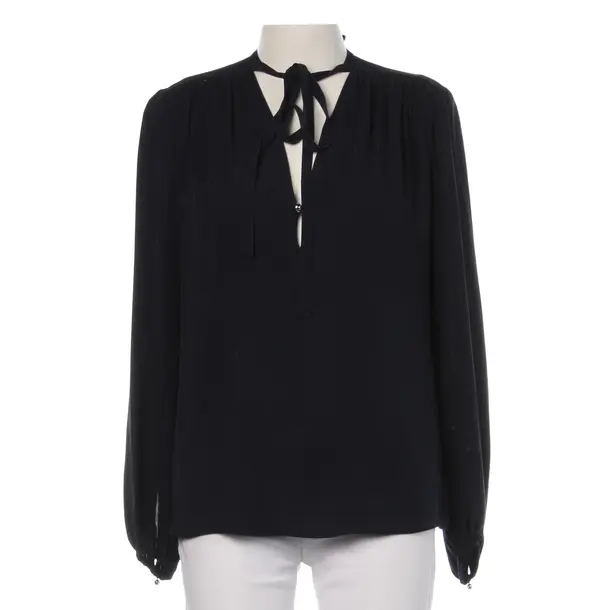 Blouse in Blue, Silk, Theory