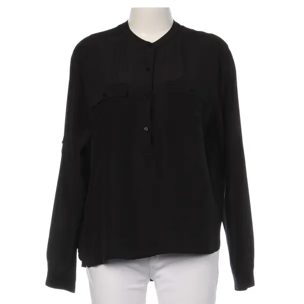 Bluse in Schwarz, Seide, Hugo Boss Black Label