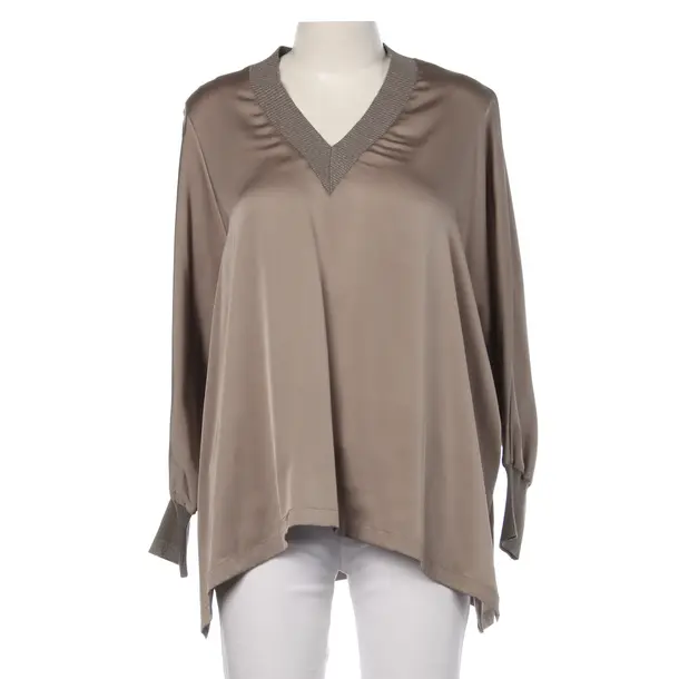 Blouse in Brown, Silk, IVI collection