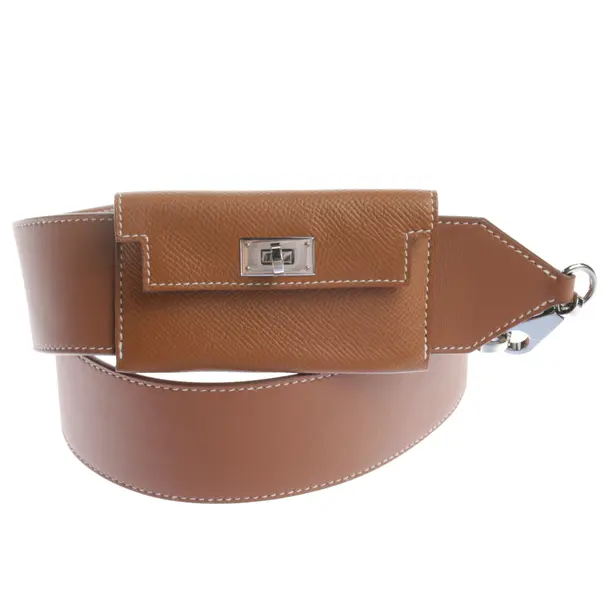 Schulterriemen in Braun, Leder, Hermès