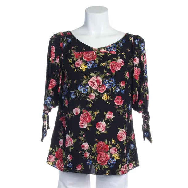 Bluse in Mehrfarbig, Seide, Dolce & Gabbana