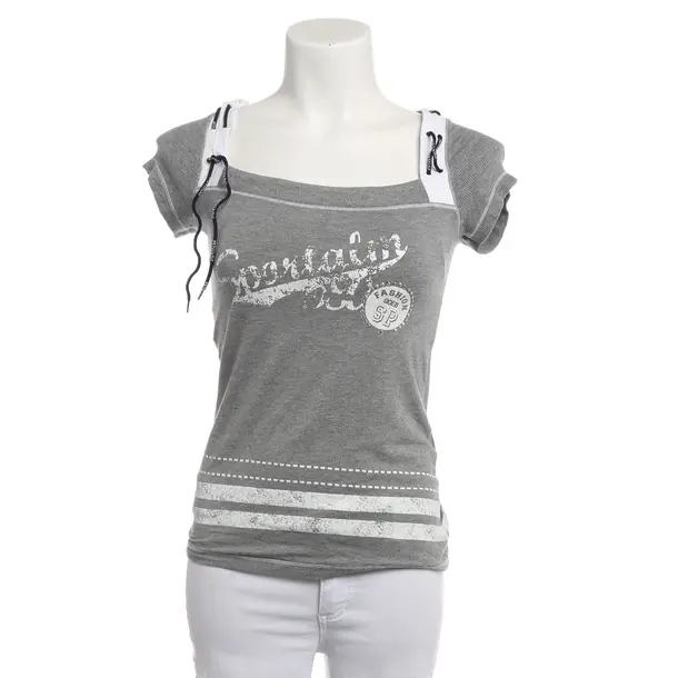 Shirt, in Hellgrau, Baumwolle, Sportalm