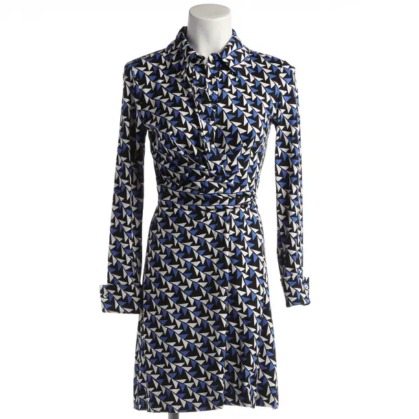 Dress in Multicolored, Silk, Diane von Furstenberg