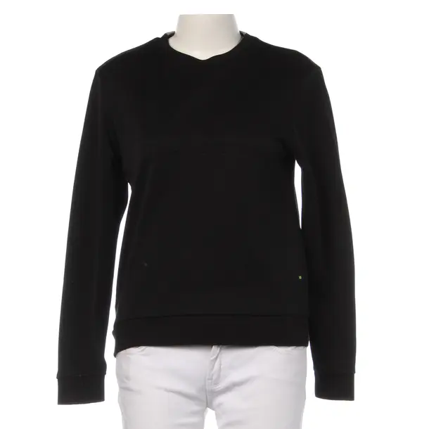 Sweatshirt in Black, Cotton, Hugo Boss Green