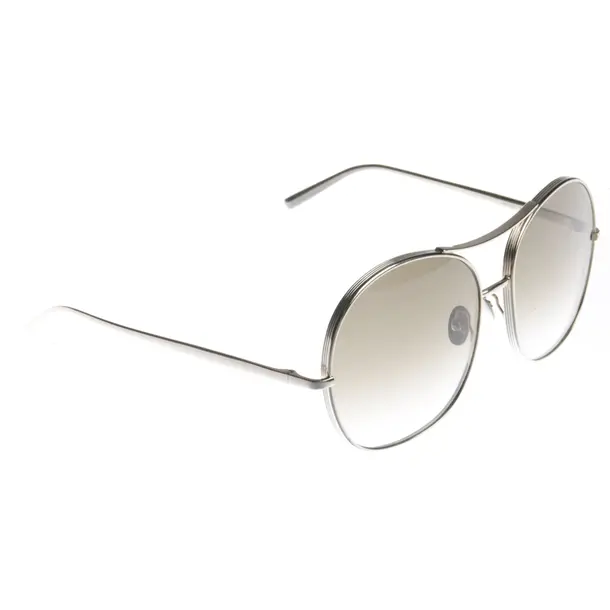Sonnenbrille in Metallic, Kunststoff / Metall, Chloé