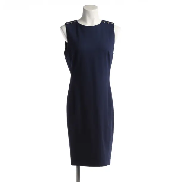 Kleid in Blau, Viskose, Ralph Lauren Black Label