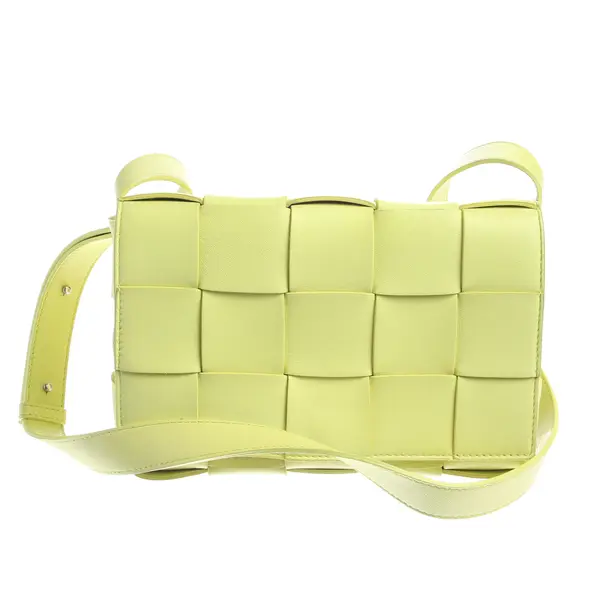 Shoulder Bag in Green, Leather, Bottega Veneta