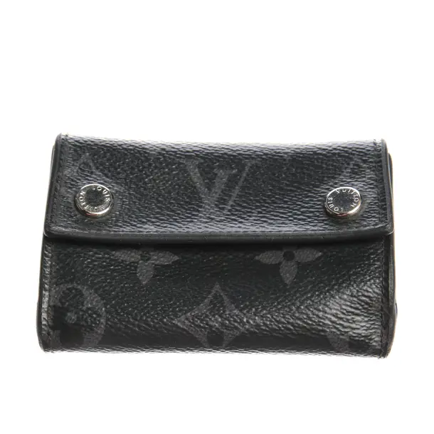 Geldbörse in Schwarz, Leder, Louis Vuitton