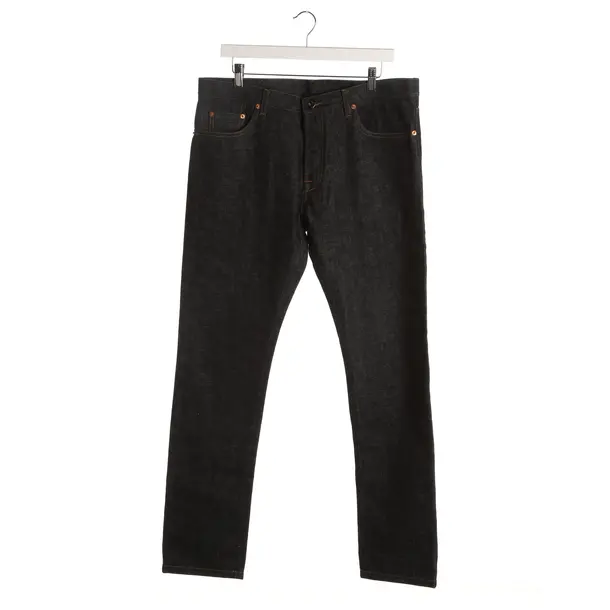 Straight Fit Jeans in Blue, Cotton, Valentino