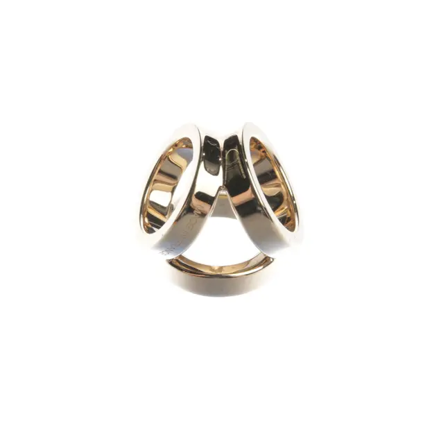 Scarf Ring in Metallic, Metal (metallic, metallised), Hermès